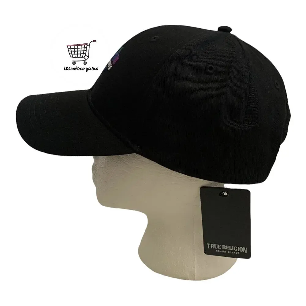 True Religion Horseshoe Logo PRIDE Snapback Adjustable Cap Hat Brand New